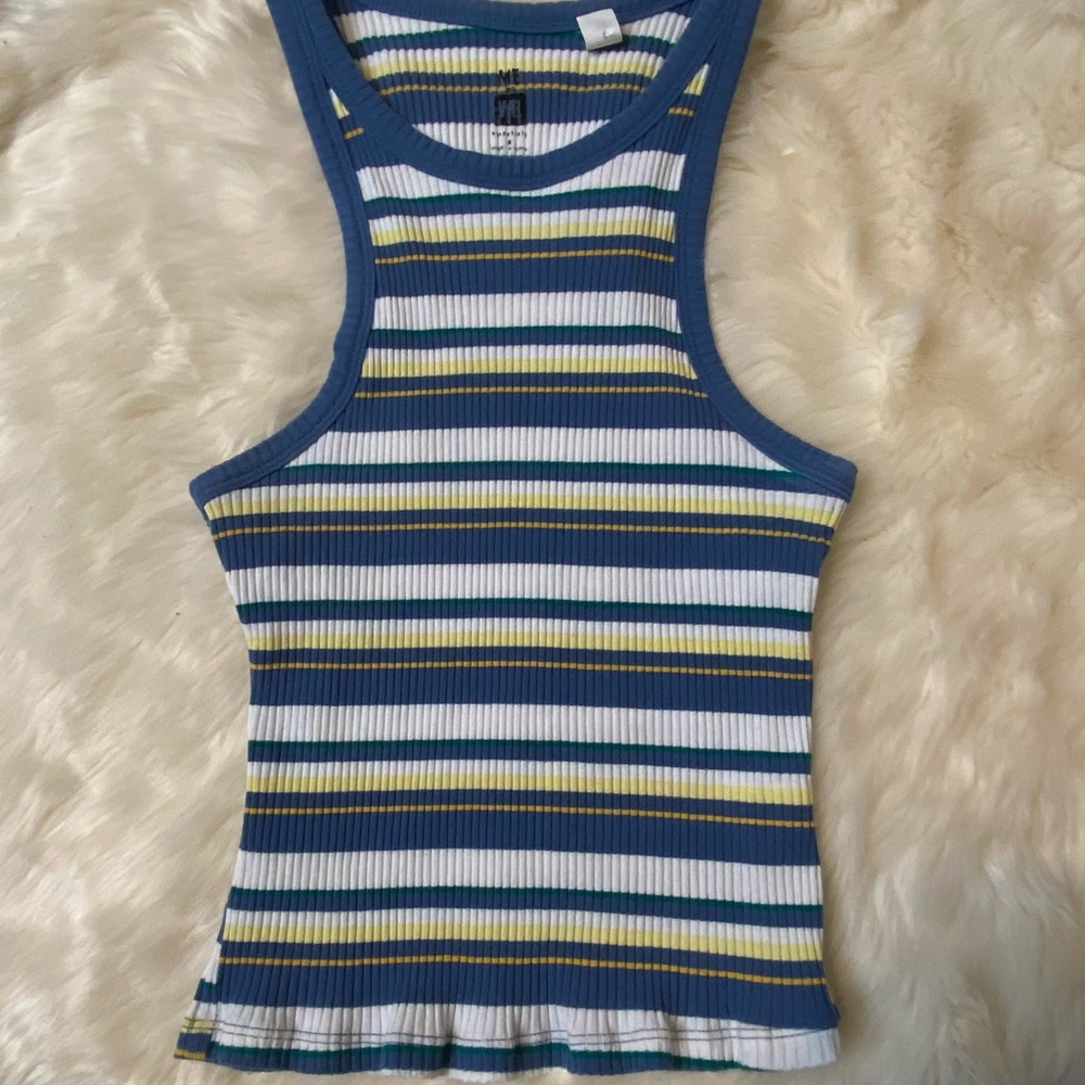 striped pacsun tank top